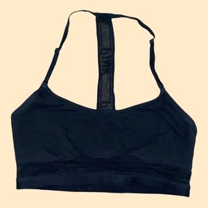 VS PINK Black Sports Bra